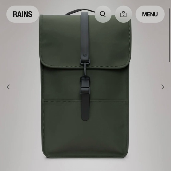 Rains Other - Rains Men's Olive Backpack